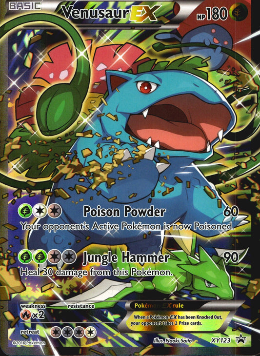 Venusaur EX XY123 JUMBO Promo XY Promo Pokemon Near Mint