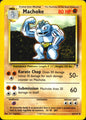 Machoke 34/102 Uncommon Base Set Unlimited Pokemon Near Mint
