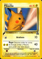 Pikachu 26 World Collection Spanish Promo Moderately Played