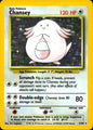 Chansey 3/102 Holo Rare Base Set Unlimited Pokemon Lightly Played