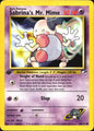 Sabrina's Mr. Mime 94/132 Gym Heroes Common Pokemon 1st Edition Near Mint