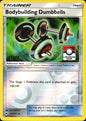 Bodybuilding Dumbbells Staff 113/147 League Cup Card Pokemon Reverse Holo NM