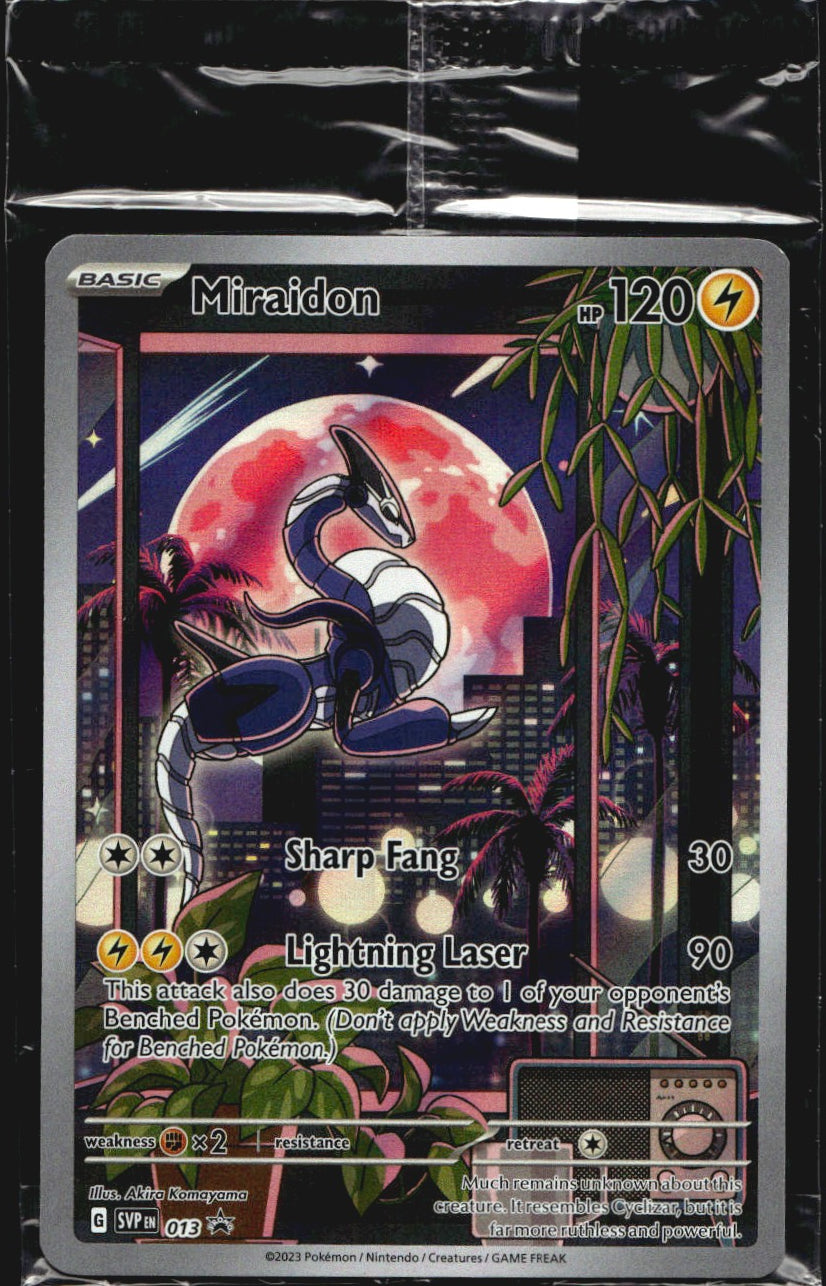 Miraidon 013 Holo Promo Scarlet & Violet Promo Pokemon Sealed