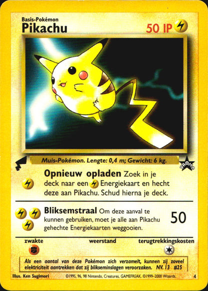 Pikachu (Movie) 4 Pikachu World Collection Promos Promo Pokemon Near Mint