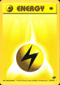 Lightning Energy 130/132 Gym Challenge Pokemon 1st Edition Near Mint