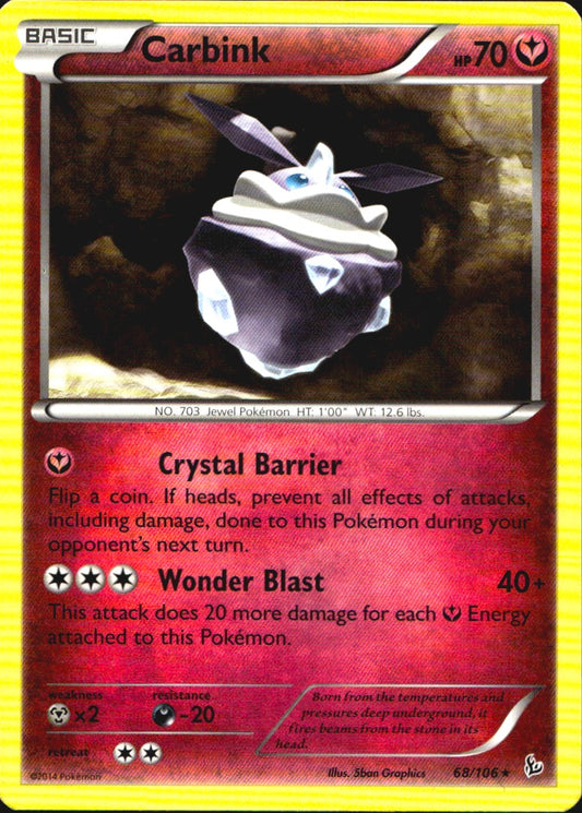 Carbink 68/106 Rare Deck Exclusives Pokemon Near Mint