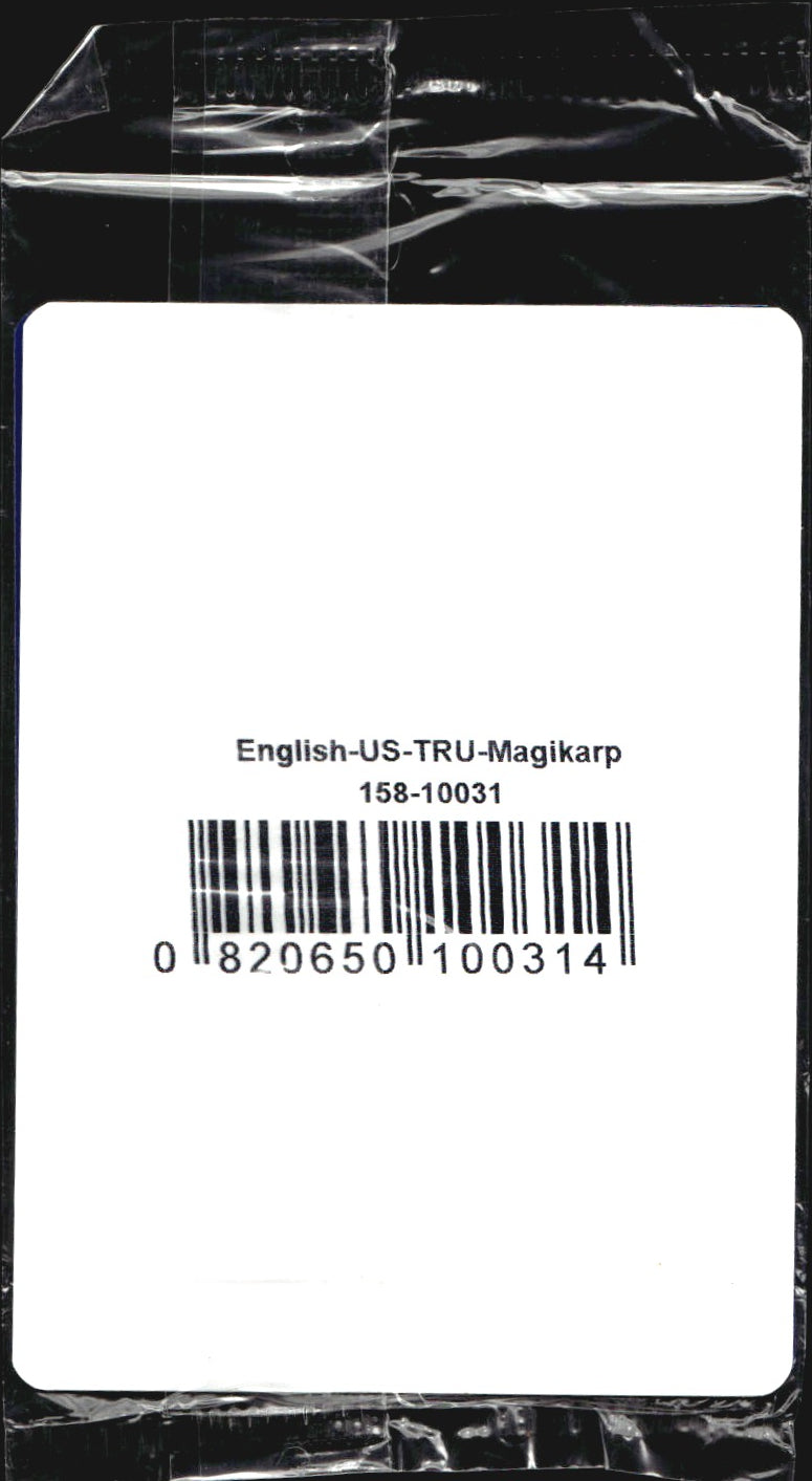 Magikarp 22/83 Toys R Us Sealed Promo