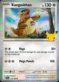 Kangaskhan 114/128 ME: 30th Celebration Common Pokemon Holo Near Mint