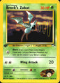 Brock's Zubat 24/132 Gym Heroes Rare Pokemon 1st Edition Near Mint