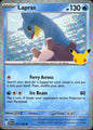 Lapras 017/128 ME: 30th Celebration Common Pokemon Holo Near Mint