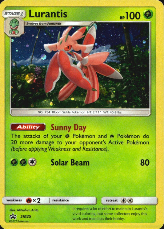 Lurantis - SM25 Holo Promo Sun & Moon Promo Pokemon Near Mint