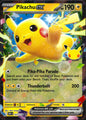 Pikachu ex 053/128 ME: 30th Celebration Holo Double Rare Pokemon Near Mint