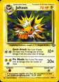 Jolteon 4/64 Jungle Rare Pokemon Unlimited Holo Heavily Played