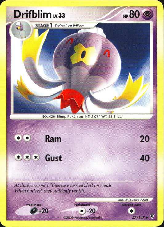 Drifblim 57/147 Supreme Victors Uncommon Pokemon Near Mint