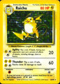 Raichu 14/102 Holo Rare Base Set Unlimited Pokemon Near Mint