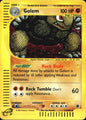 Golem 14/165 Holo Rare Expedition Base Set Pokemon Lightly Played