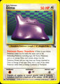 Ditto 18/62 Fossil Rare Pokemon Unlimited Near Mint