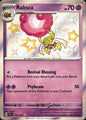 Rabsca 163/091 Shiny Rare Paldean Fates Pokemon Near Mint