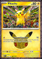 Pikachu 040/128 ME: 30th Celebration Holo Pikachu Rare Pokemon Near Mint