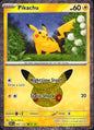 Pikachu 045/128 ME: 30th Celebration Holo Pikachu Rare Pokemon Near Mint