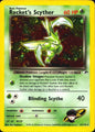Rocket's Scyther 13/132 Rare Gym Heroes Pokemon Unlimited Holo Lightly Played