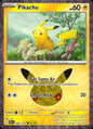 Pikachu 046/128 ME: 30th Celebration Holo Pikachu Rare Pokemon Near Mint