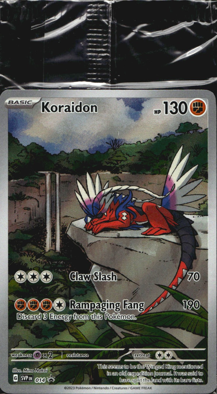 Koraidon 014 Holo Promo Scarlet & Violet Promo Pokemon Sealed