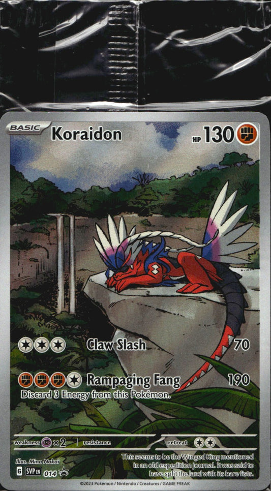 Koraidon 014 Holo Promo Scarlet & Violet Promo Pokemon Sealed