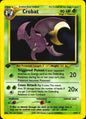 Crobat 4/64 Rare Neo Revelation Pokemon 1st Edition Holo Near Mint