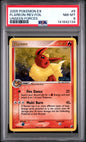 Flareon Reverse Holo 5/115 Unseen Forces Pokemon PSA 8