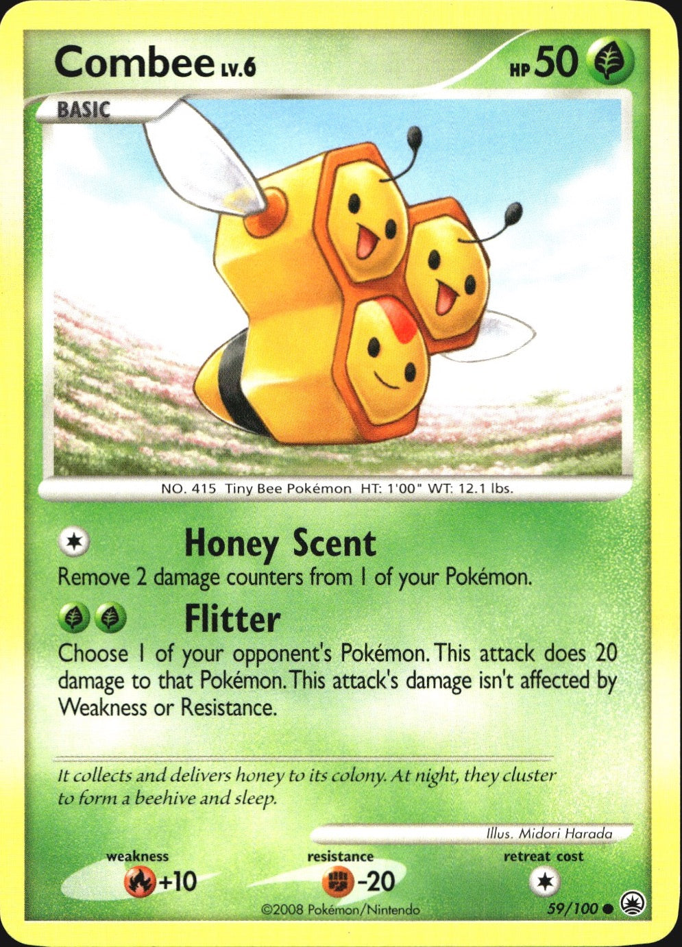 Combee 59/100 Common Majestic Dawn Pokemon Near Mint