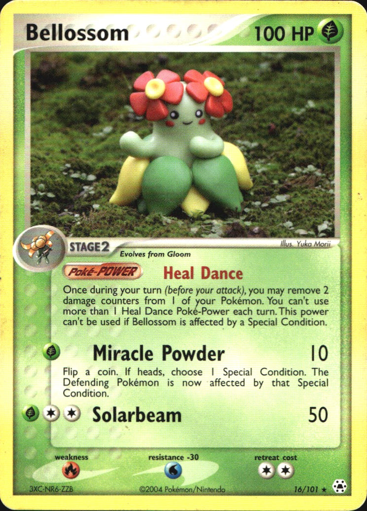 Bellossom 16/101 Rare Hidden Legends Pokemon Near Mint