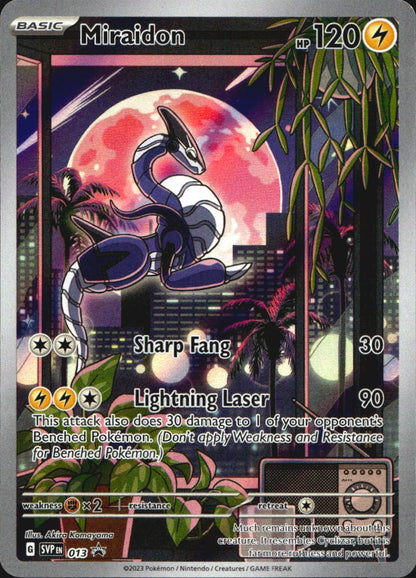 Miraidon 013 Promo Scarlet & Violet Pokemon Near Mint