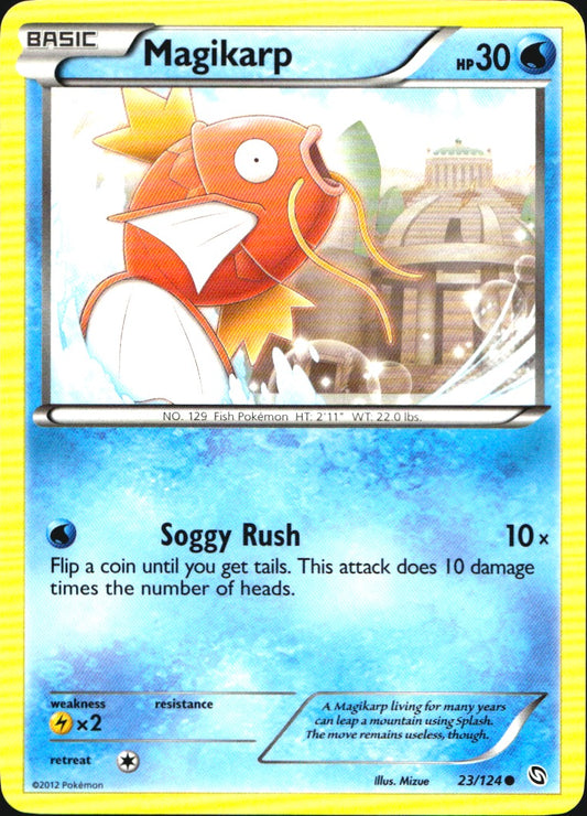 Magikarp 23/124 Common Dragons Exalted Pokemon Near Mint