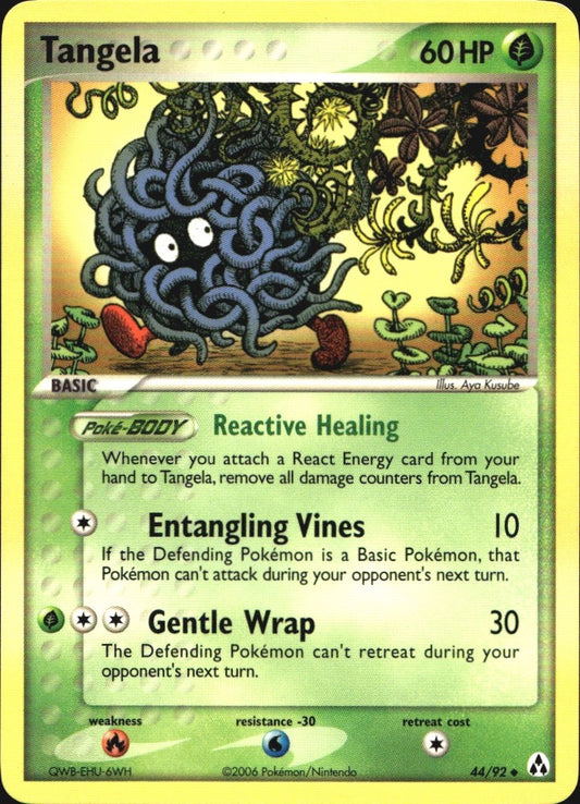 Tangela 44/92 Uncommon Legend Maker Pokemon Near Mint