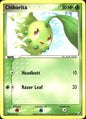 Chikorita 51/115 Common Unseen Forces Pokemon Near Mint