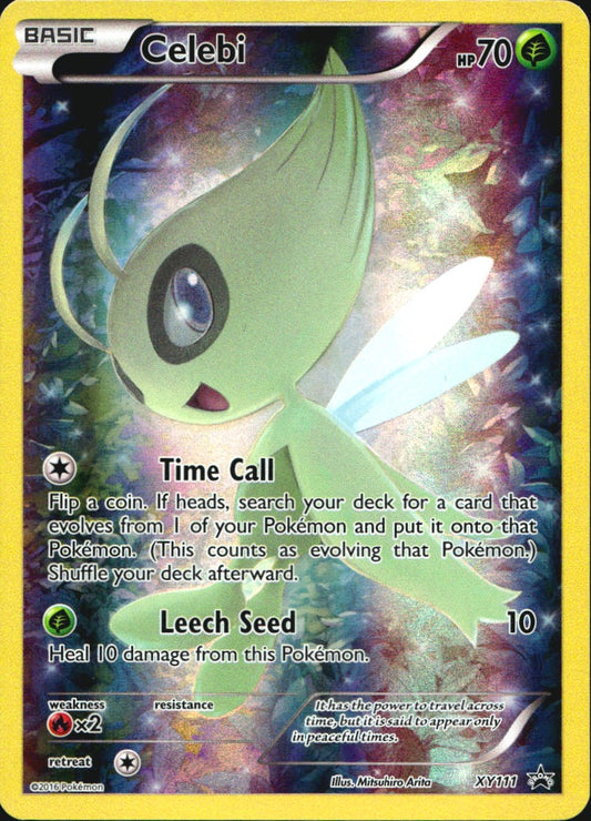 Celebi XY111 Promo XY Black Star Promos Pokemon Near Mint