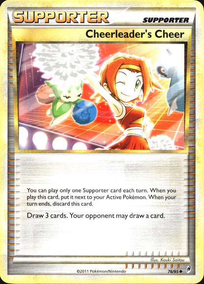Cheerleader's Cheer 76/95 Uncommon Call of Legends Pokemon Near Mint