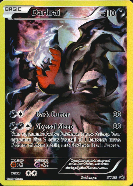 Darkrai XY114 Promo XY Black Star Promos Pokemon Near Mint