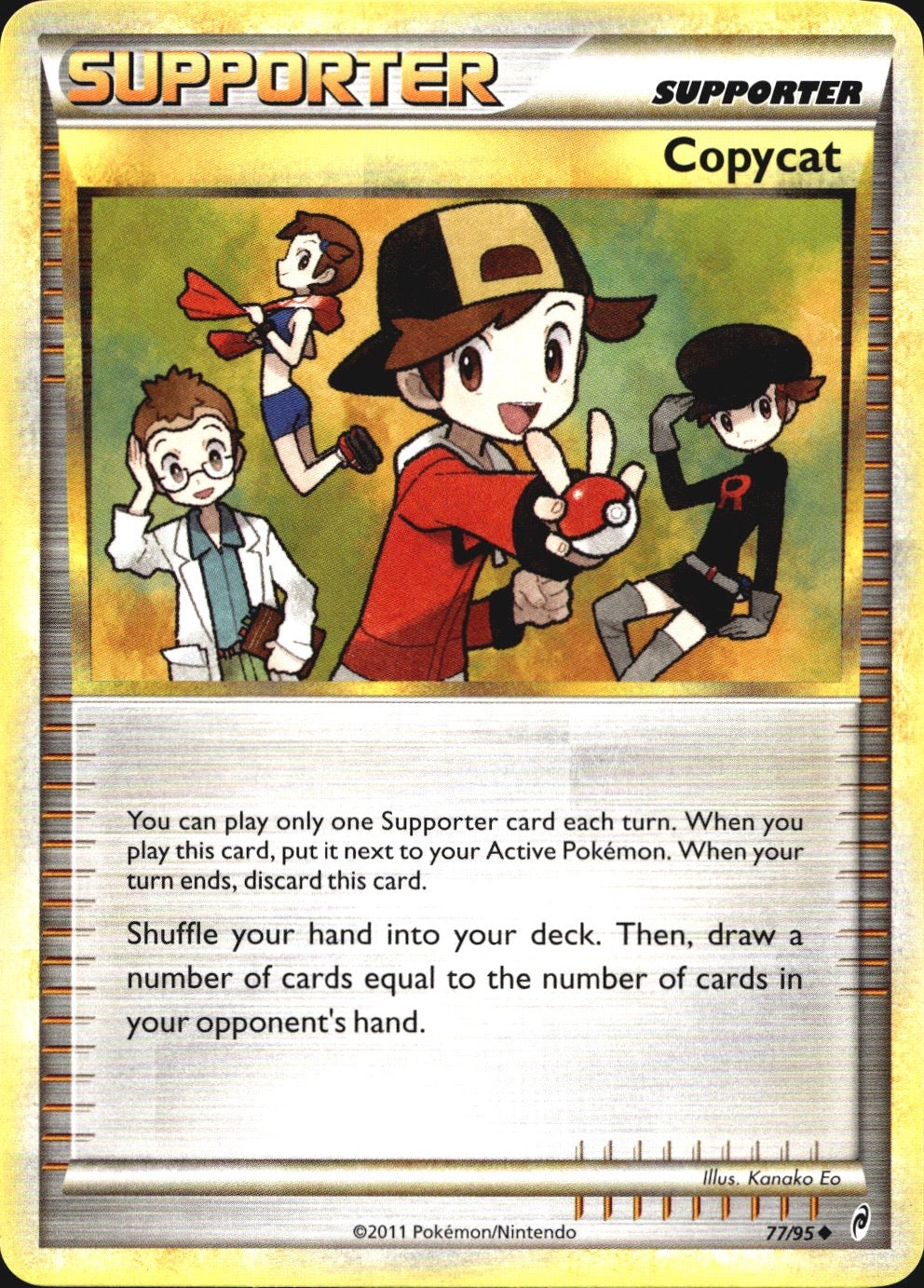 Copycat 77/95 Uncommon Call of Legends Pokemon Near Mint