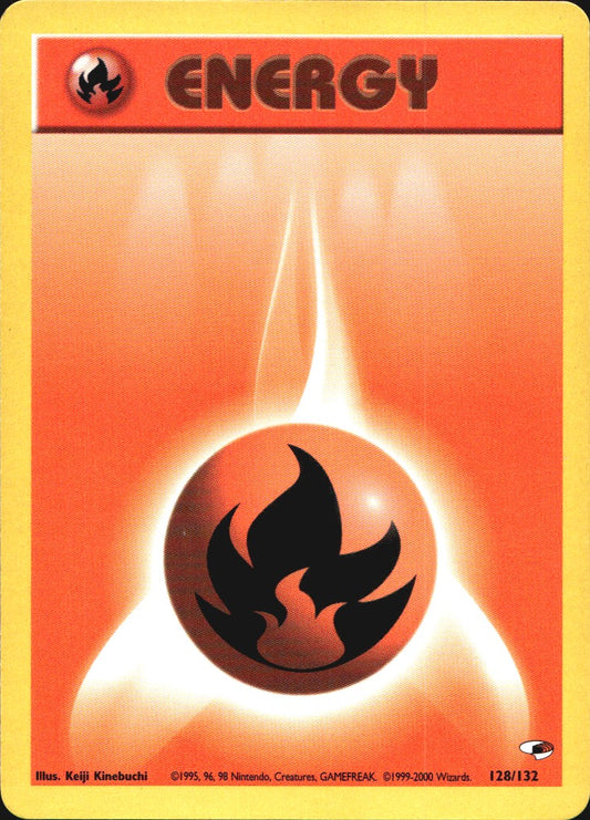 Fire Energy 128/132 Gym Challenge Pokemon Near Mint