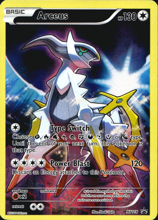 Arceus XY116 Promo XY Black Star Promos Pokemon Near Mint