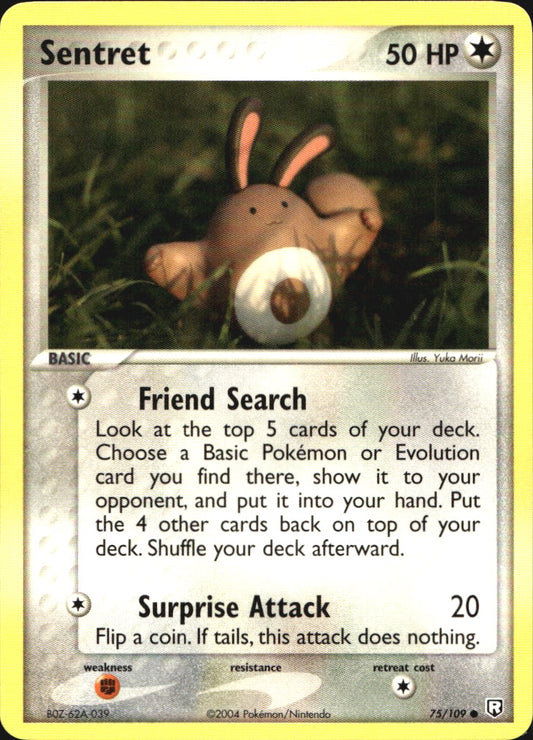 Sentret 75/109 Common Team Rocket Returns Pokemon Near Mint