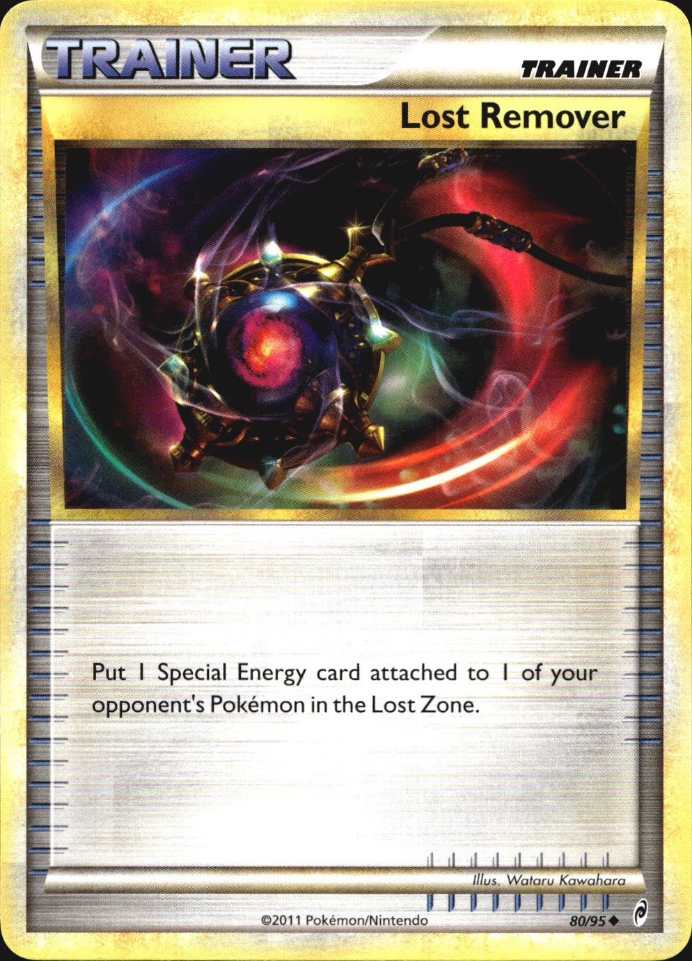 Lost Remover 80/95 Uncommon Call of Legends Pokemon Near Mint