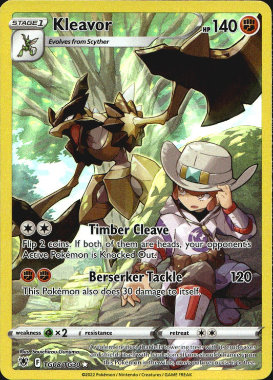 Kleavor TG08/TG30 Holo Astral Radiance Trainer Gallery Pokemon NM
