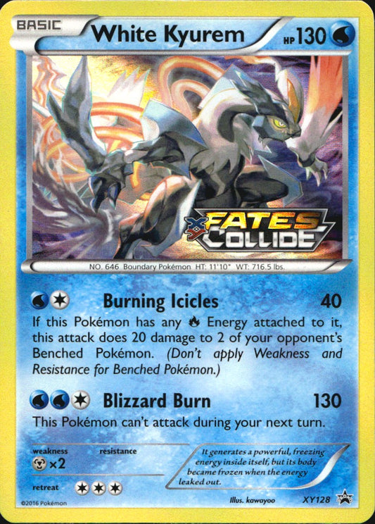 White Kyurem XY128 Promo XY Black Star Promos Pokemon Near Mint