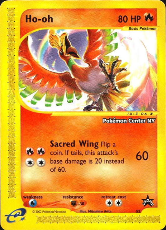 Ho-oh 52 Promo Wizards Black Star Promos Pokemon Near Mint