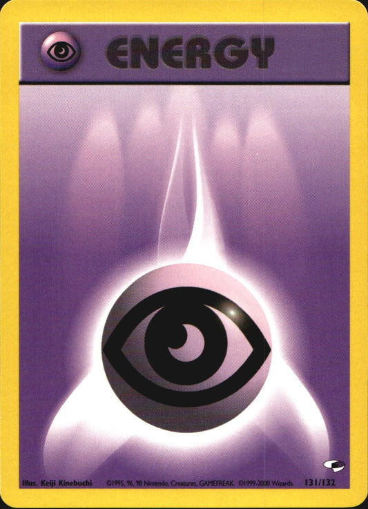 Psychic Energy 129/130 Base Set 2 Pokemon Near Mint