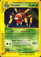 Ariados H3/147 Holo Rare Aquapolis Pokemon Near Mint