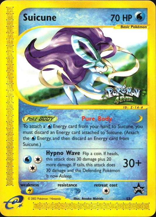 Suicune 53 Promo Wizards Black Star Promos Pokemon Near Mint